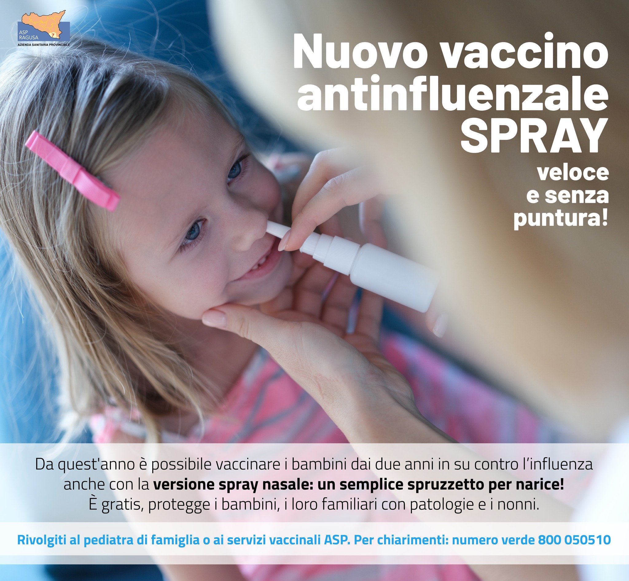 ASP - Nuovo vaccino antinfluenzale SPRAY